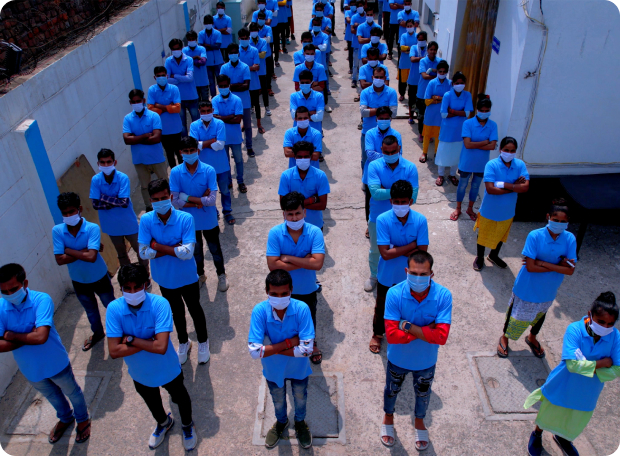 Team at Audecy facility