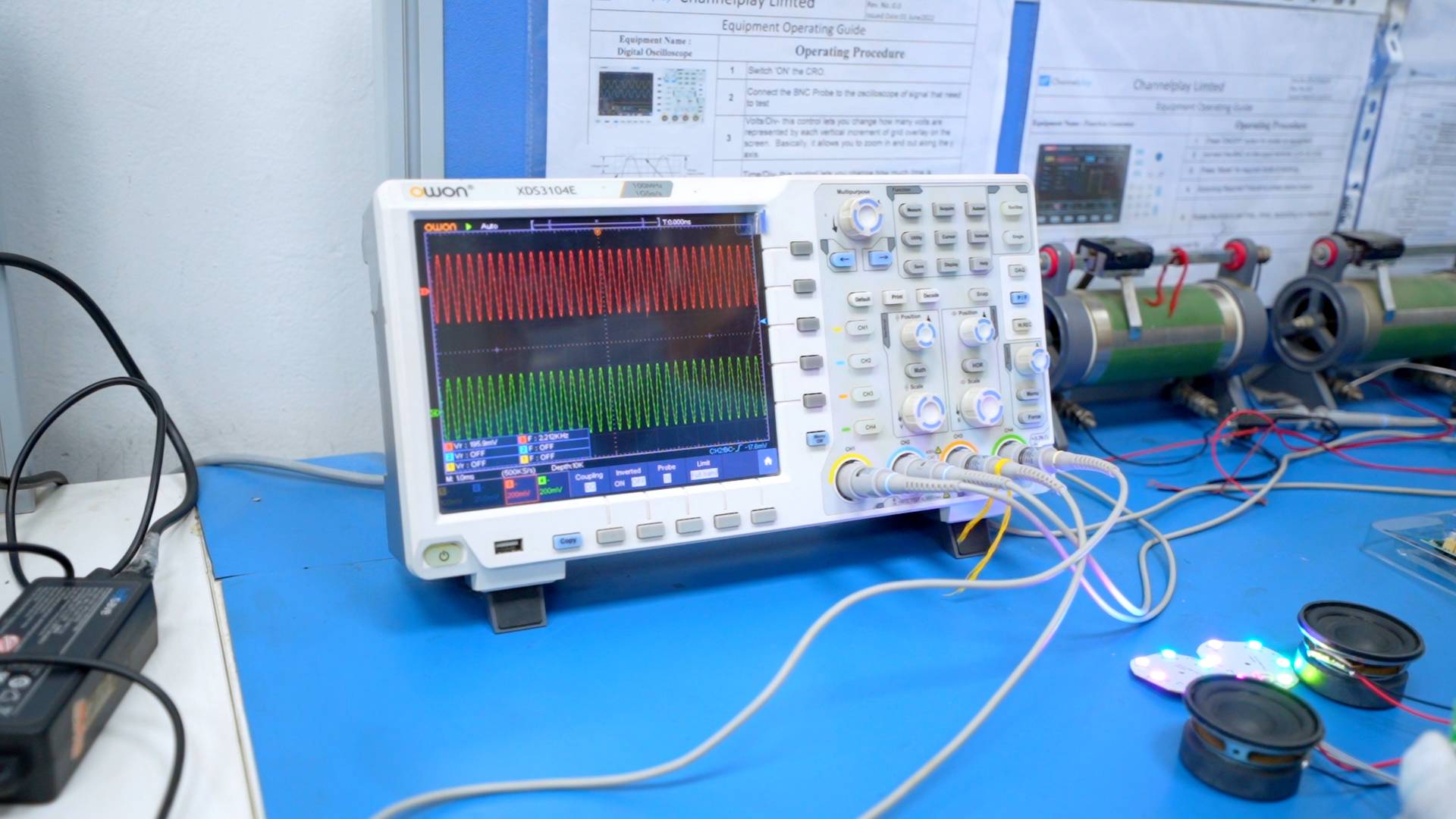 In-process Stage visuals slide 3